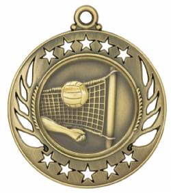 Galaxy - Volleyball Medal 2.25"